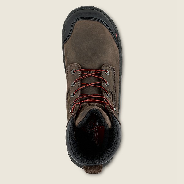 Safety Støvler Herre - Red Wing King Toe® Adc - 8-Inch Insulated Waterproof Csa Toe - Mørkegrå - OYV